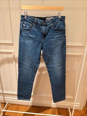 AG Ex Boyfriend Slim, Slouchy Slim   Women's Jeans in Blue Wash